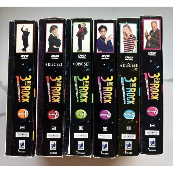 Other - 3rd Rock from the Sun The Complete Series DVD Box Set Season 1-6